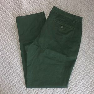 Bonobos Mens Green Dress Pants Size: 36x32